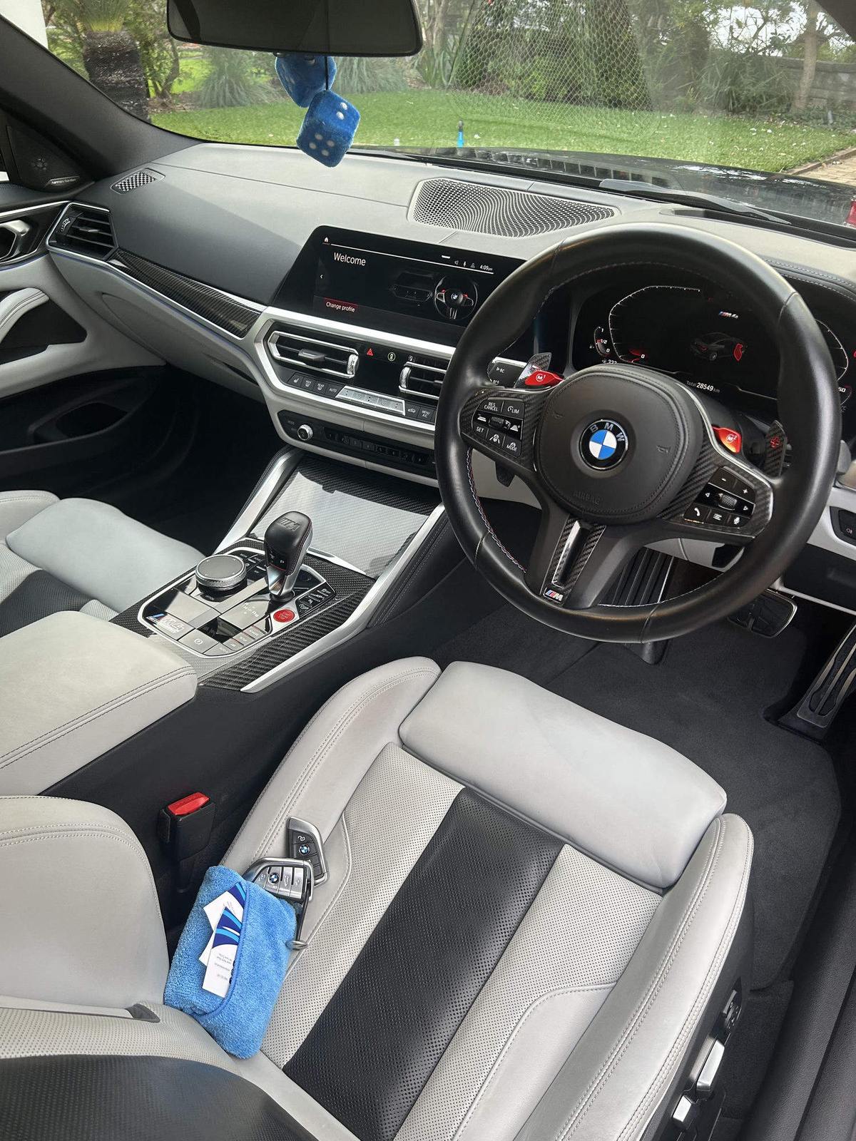 BMW M4 interior — Auto Pristine North Shore